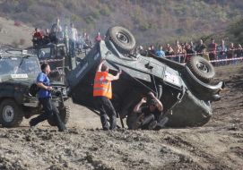 Allukrainian jeep-moto sprint participant