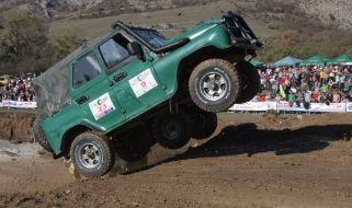 Allukrainian jeep-moto sprint participant