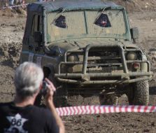 Allukrainian jeep-moto sprint participant