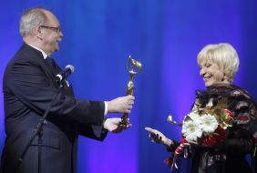 Vladimir Bortko and Tatyana Tsymbal
