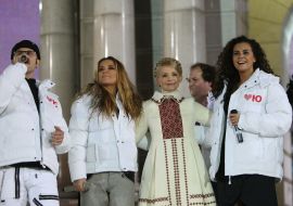 Yulia Timoshenko, Nastya Kamenskih, Vadim Krasnookiy and Nataliya Mogilevskaya