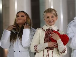 Yulia Timoshenko and Nataliya Mogilevskaya