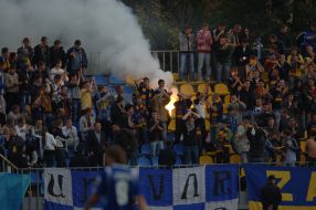 Болельщики ФК ”Закарпатье” (Ужгород)