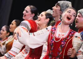 Participants of Kuban cossack choir