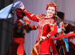 Participant of Kuban cossack choir