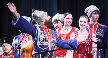 Participant of Kuban cossack choir