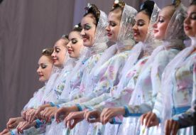 Participants of Kuban cossack choir