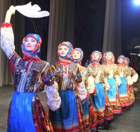 Participants of Kuban cossack choir