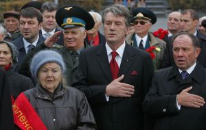 Виктор Ющенко, Анатолий Голубченко и Игорь Тарасюк