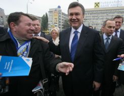 Viktor Yanukovich and Nestor Shufrich