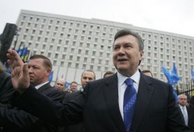 Viktor Yanukovich and Nestor Shufrich