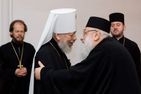 Lyubomyr Guzar and Metropolitan Vladimir