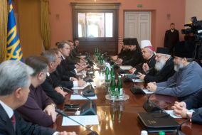 Viktor Yushchenko and Lyubomir Guzar