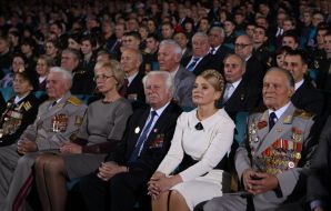 Yulia Timoshenko at concert