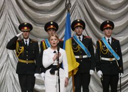 Yulia Timoshenko at concert