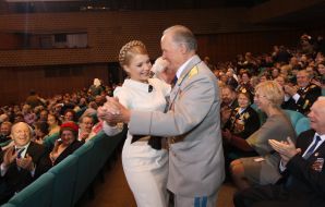 Yulia Timoshenko at concert