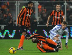 Fernandinho and Andrey Yarmolenko