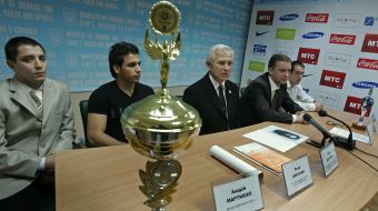 Press-conference, devoted to the victory of national team of Ukraine at the World championship on weight sport