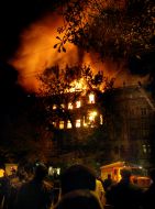 A fire in the Russov’s house