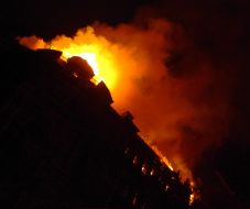 A fire in the Russov’s house