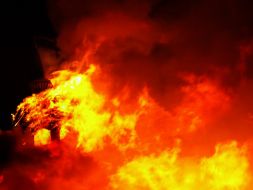 A fire in the Russov’s house