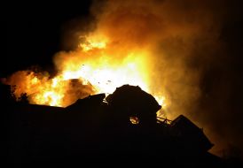 A fire in the Russov’s house