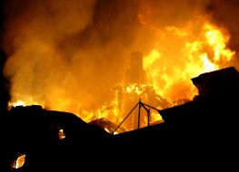 A fire in the Russov’s house