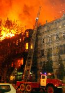 A fire in the Russov’s house