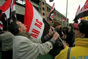 Члены общественной организации ”Народная Армия Спасения”