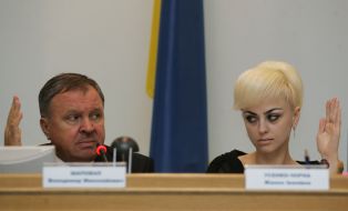 Жанна Усенко-Черная и Владимир Шаповал