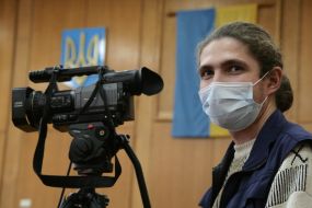 Teleoperator in a respirator mask