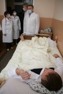 Roman Zastavniy at hospital