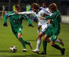 Taras Petrivskiy, Andrey Shevchenko and Andrey Tkachuk