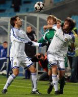 Artem Milevskiy, Milosh Ninkovich and Taras Petrivskiy