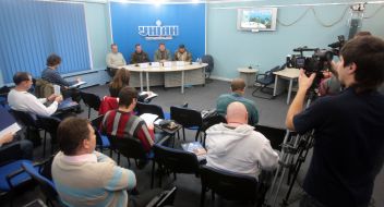 Ruslan Slyusar, Anatoliy Platosyuk, Sergey Brysgalov and Alexsander Belogortsev