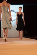 Clothes collection show from designer Aina Gasse
