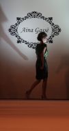Clothes collection show from designer Aina Gasse