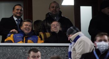 Viktor Yanukovich and Aleksandr Lavrinovich