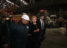 Yuliya Timoshenko and Vladimir Boyko