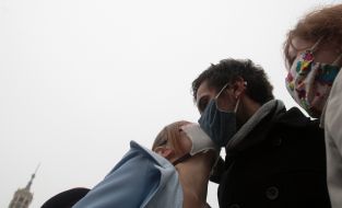 Активистка женского движения ”FEMEN”