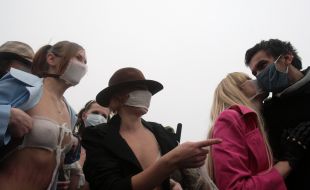 Активистка женского движения ”FEMEN”