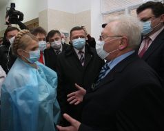 Yuliya Timoshenko in hospital