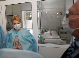 Yuliya Timoshenko in hospital