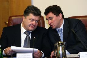 Petr Poroshenko and Vasily Shevchenko