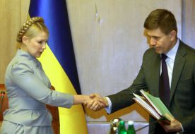 Yuliya Timoshenko and Ivan Vasyunyk