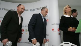 Viktor Pinchuk, Aleksandr Bogutsky, Yelena Franchuk and Vladimir Borodyansky