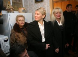 Yuliya Timoshenko and Antonina Ulyakhina
