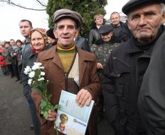 Жители с. Снигуры