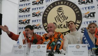 Vadim Nesterchuk, Egor Benkendorf and Andrey Tsaplienko