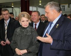 Yuliya Timishenko and Viktor Dzenzerskiy